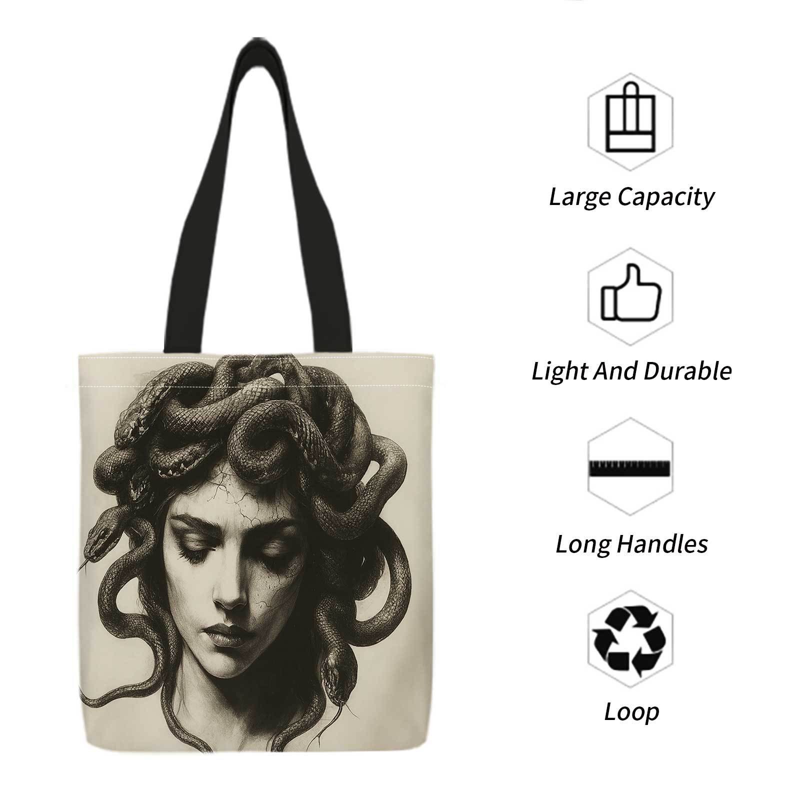 Double Sided Printed Shopping  - đánh giá và giá Reusable Bag