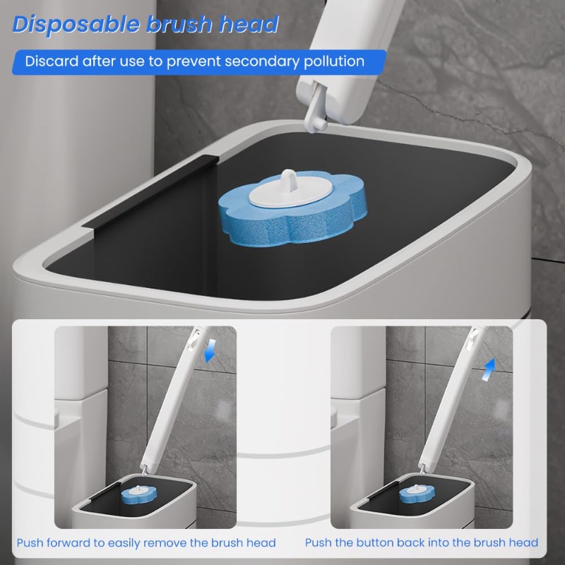 Disposable Toilet Brush Cleane - đánh giá và giá Eco Sponge