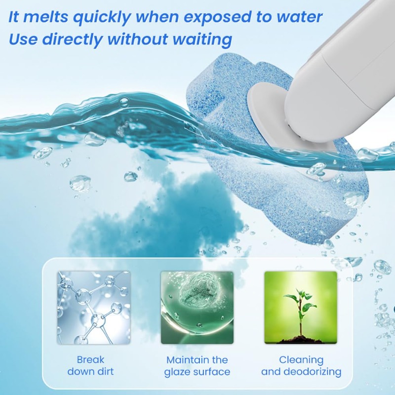 Disposable Toilet Brush Cleane - đánh giá và giá Eco Sponge