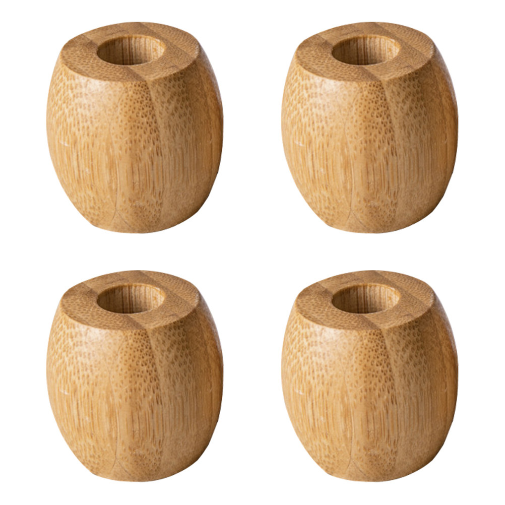 4Pcs Bamboo Bathroom Holder Fo - đánh giá và giá Bamboo Toothbrush