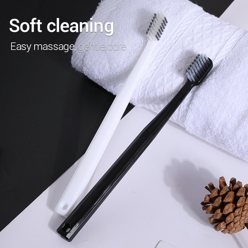 10PC Bamboo Charcoal Brush Sil - đánh giá và giá Bamboo Toothbrush