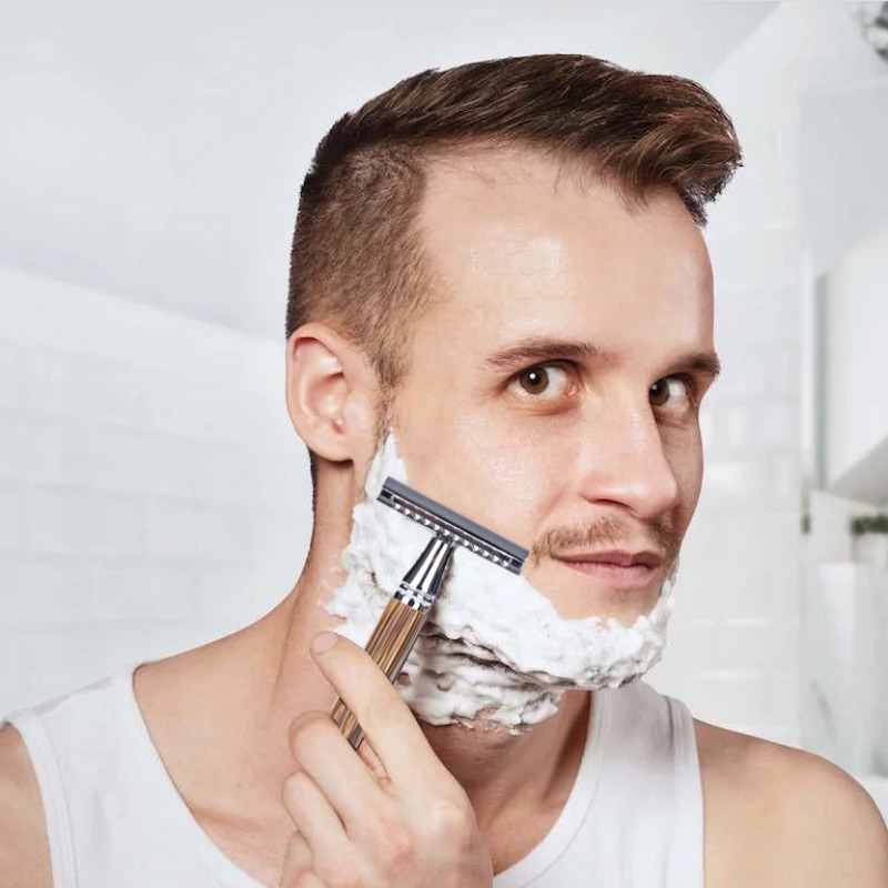 Vintage Shaver Stainless Steel - đánh giá và giá Safety Razor Handle