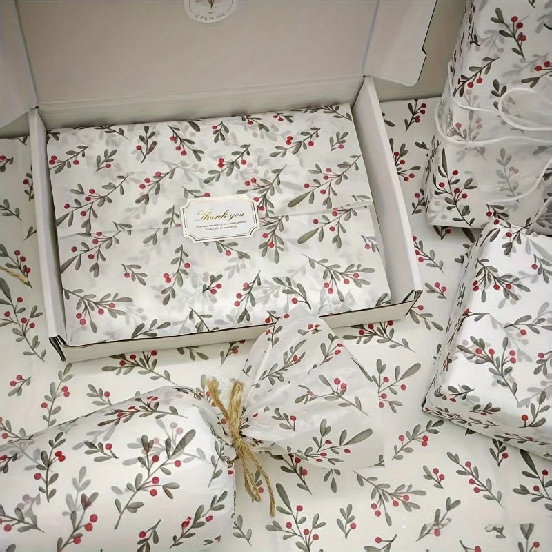 30pcs/10pcs Holly, Berry Thin  - đánh giá và giá Beeswax Wrap
