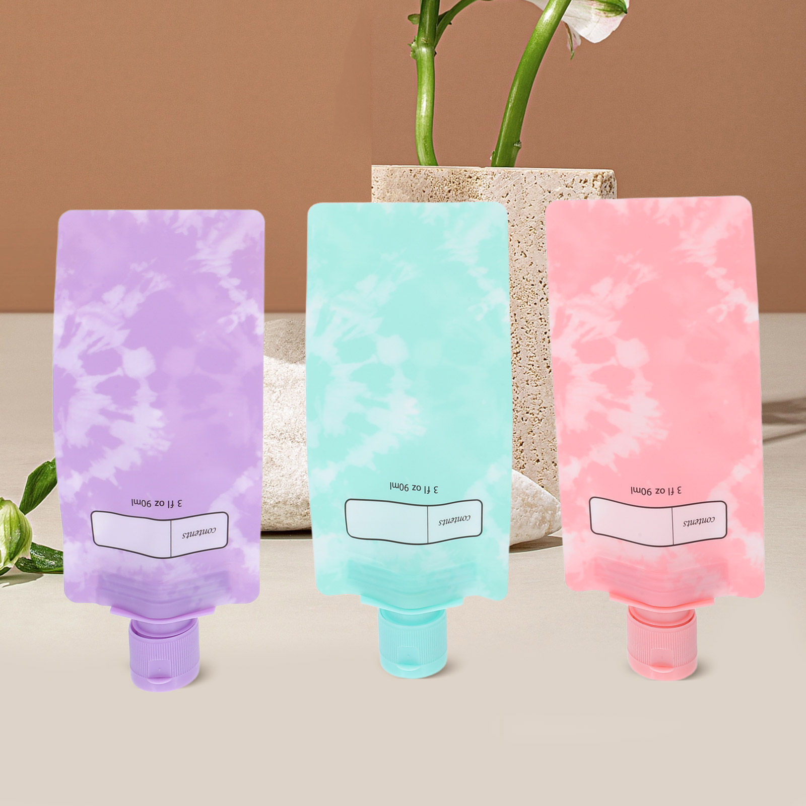 24Pcs Reusable Travel Lotion P - đánh giá và giá Reusable Bottle