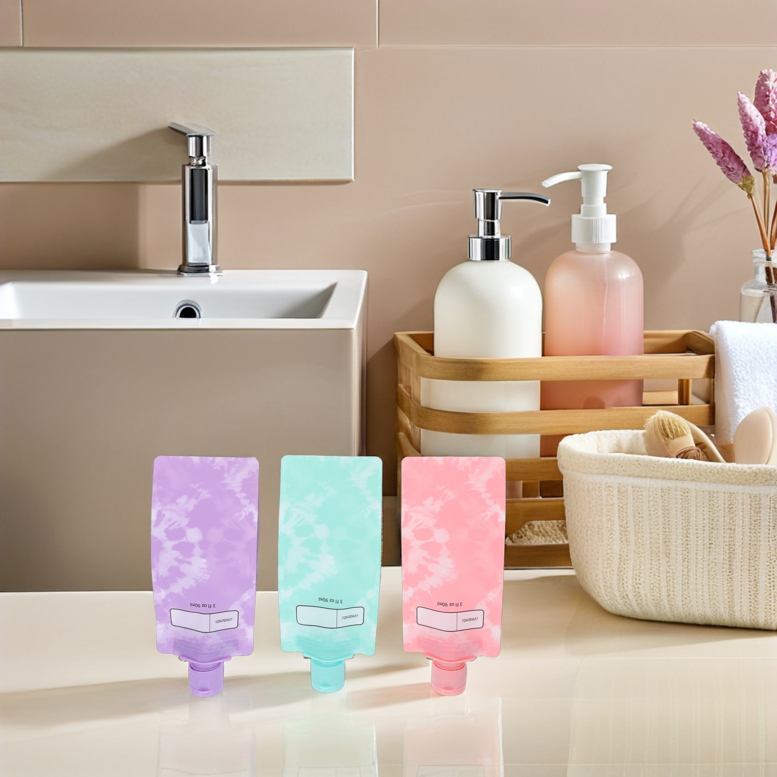 24Pcs Reusable Travel Lotion P - đánh giá và giá Reusable Bottle