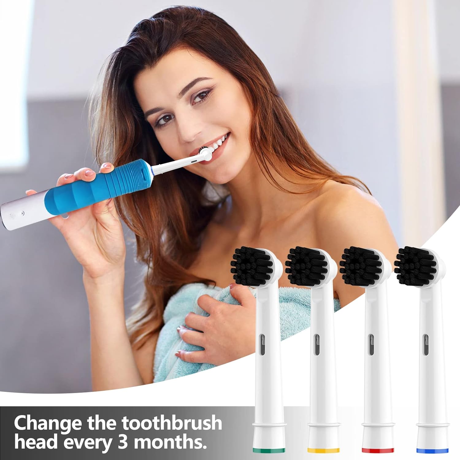Replacement Toothbrush Heads F - đánh giá và giá Bamboo Toothbrush