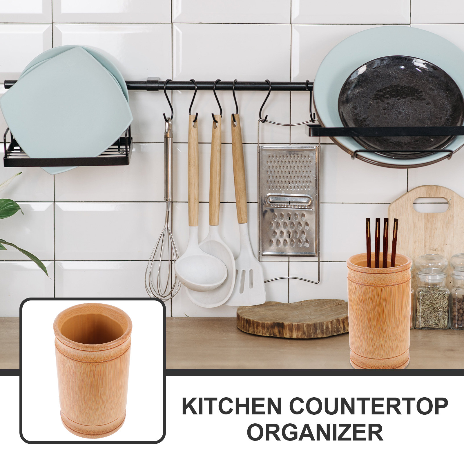 Bamboo Flatware Organizer for  - đánh giá và giá Bamboo Cutlery