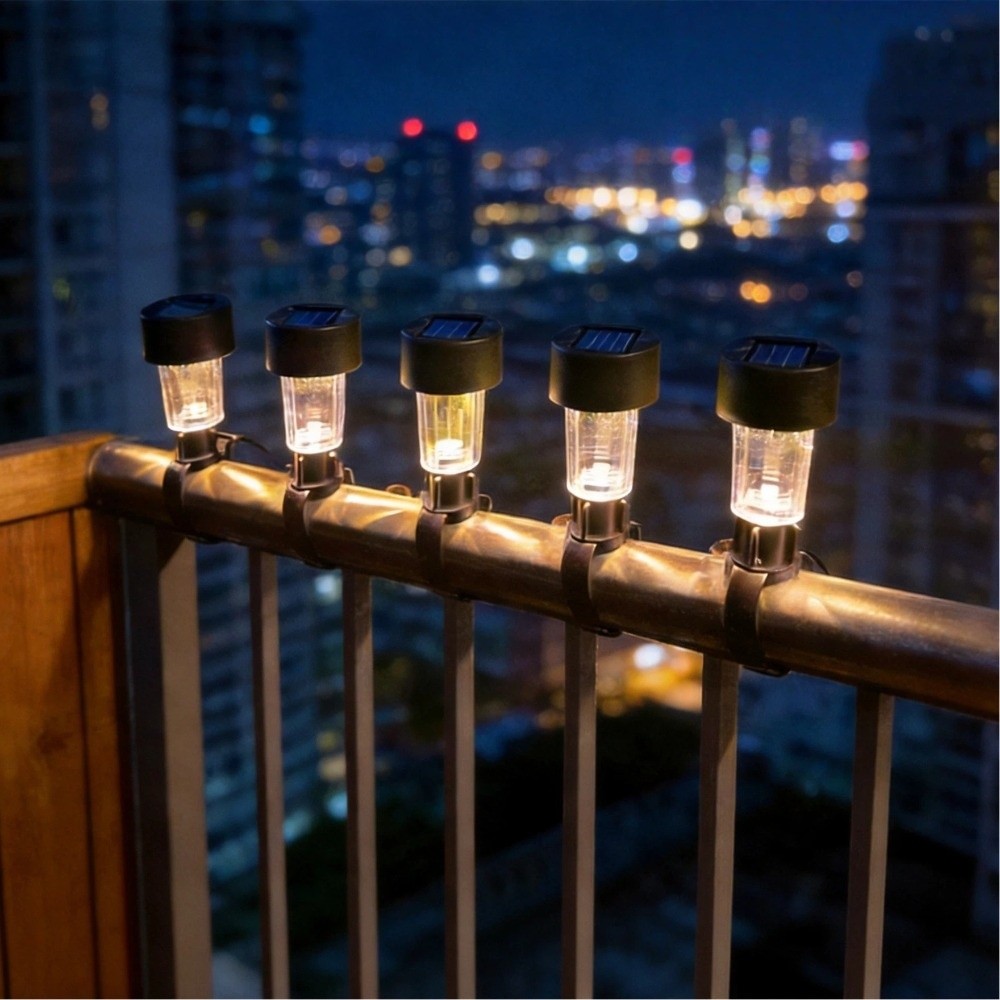 6pcs New LED Plastic Pool Fenc - đánh giá và giá Solar Garden Light