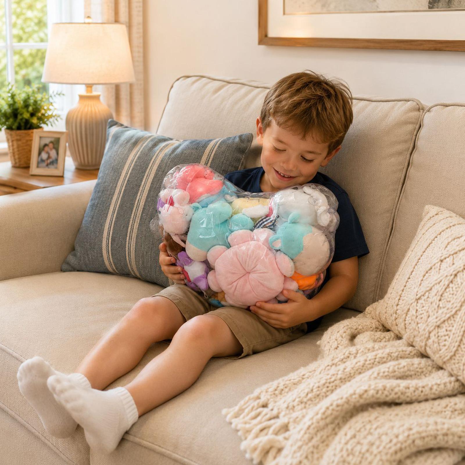 Stuffed Animal Organizer Clear - đánh giá và giá Reusable Bag