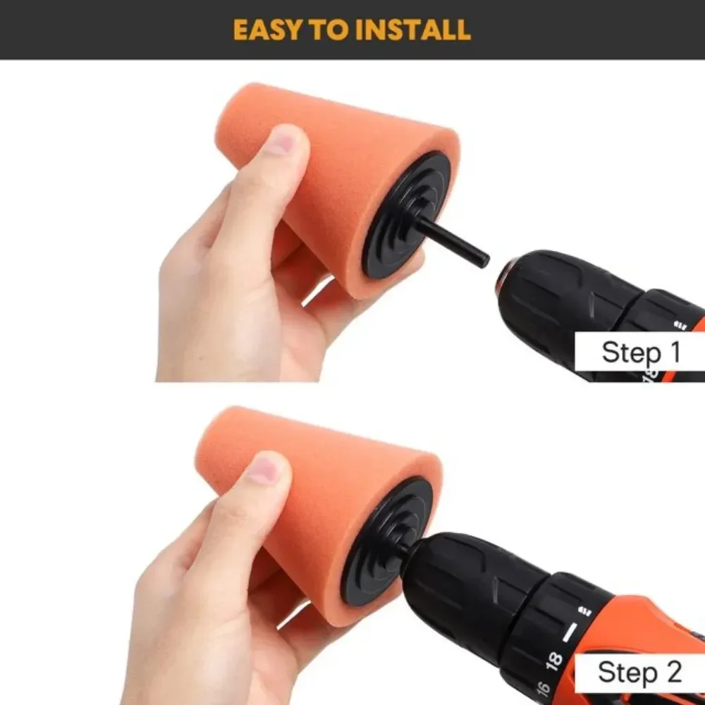 Car Drill Polishing Sponge Pad - đánh giá và giá Eco Sponge