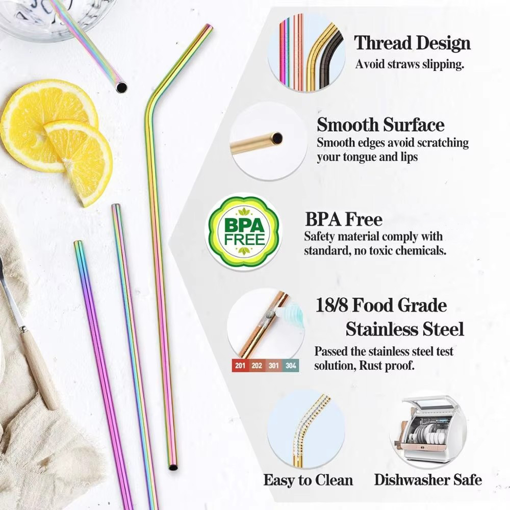 Ống hút đa năng UPORS, làm từ  - đánh giá và giá Reusable Straw