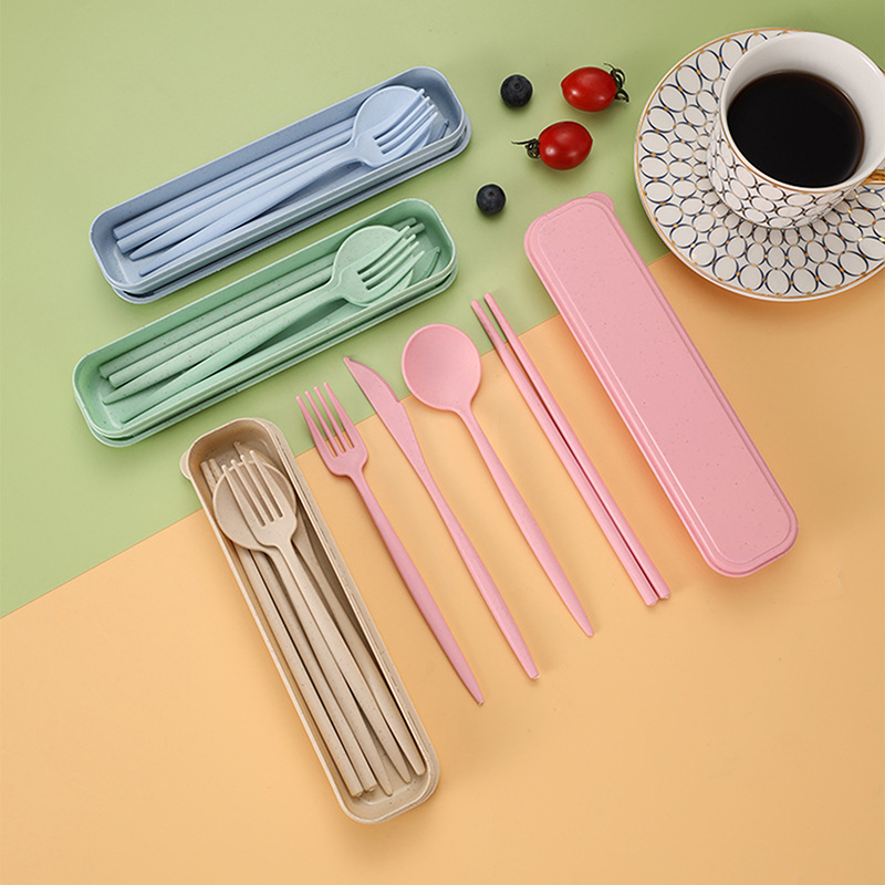 4Pcs/Set Portable Utensils Wit - đánh giá và giá Reusable Straw