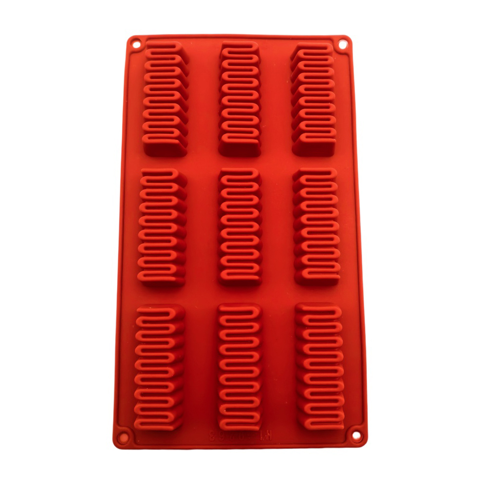 Long Wavy Strip Silicone Choco - đánh giá và giá Eco Soap